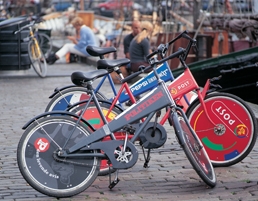 City bikes in Nyhavn Cees van Roeden/VisitDenmark